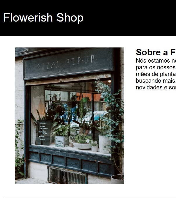 Site Flowerish Shop